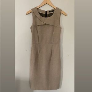 ANTHROPOLOGIE THML BEIGE DRESS SIZE XS